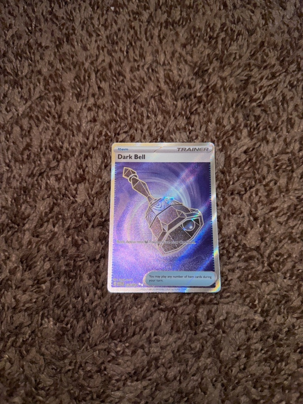 Pokemon Card 106/084 Pitch Black Dark Bell